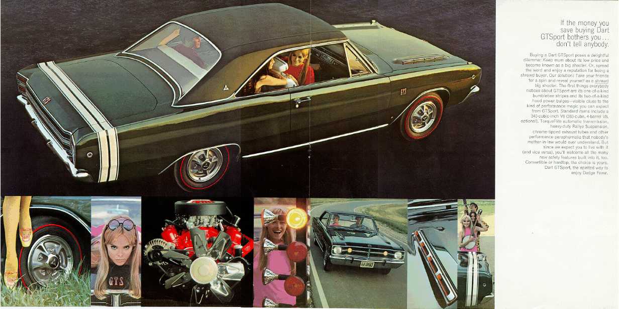 1968 Dodge Dart Brochure Page 5